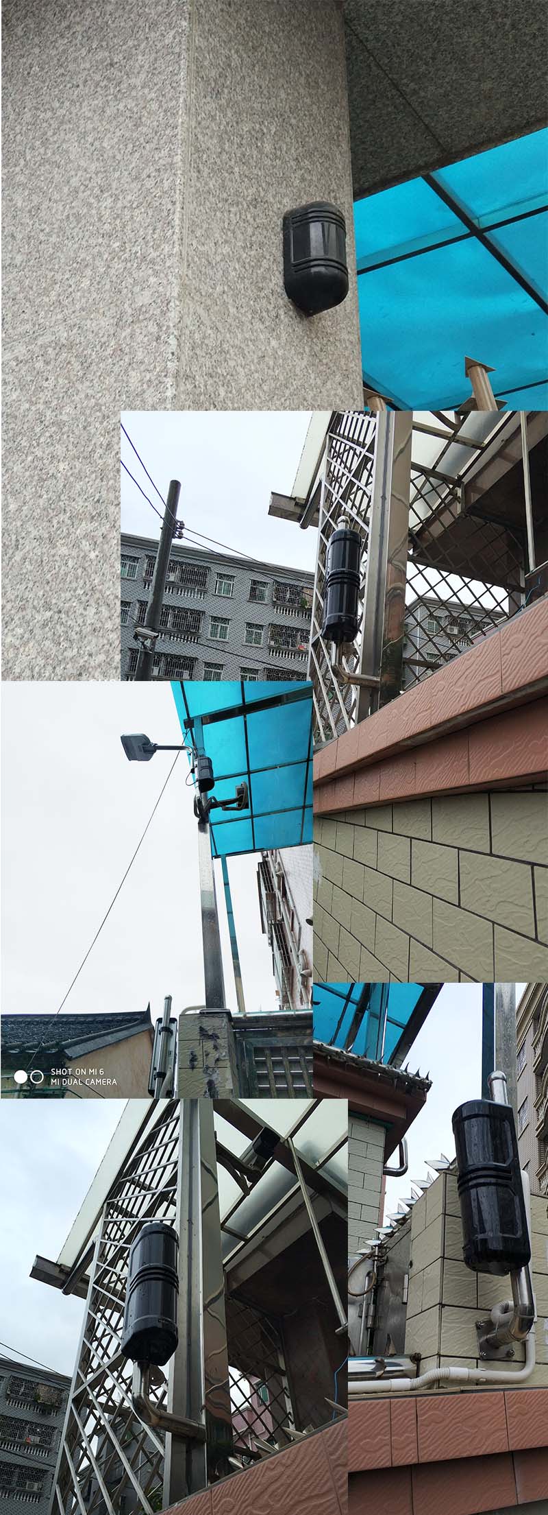 Dual-beam 100-meter active infrared beam detector